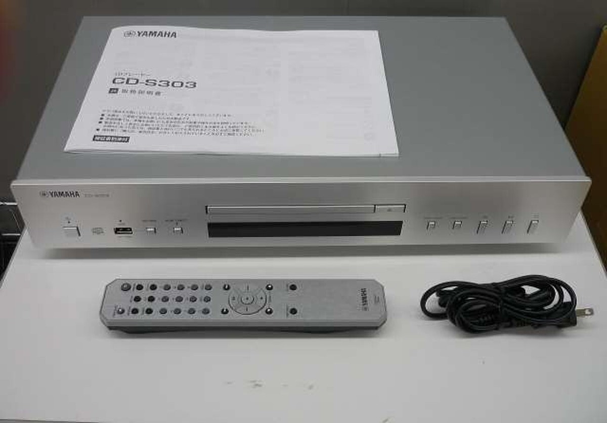 YAMAHA CD-S303 CD Player Silver CD 2Hz～20kHz CD-R/RW USB 2Hz
