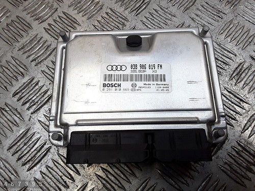 Audi A4 Steuergerät Steuergerät 1900TDI 038906019FN 0281010669 Bj 2001