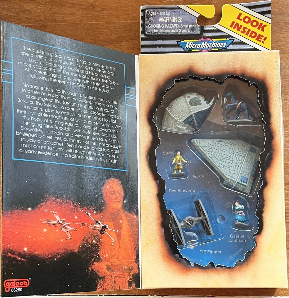 Star Wars The Truce at Bakura - Micro Machines 1996 #Galoob 66280 Sealed New! - Image 2 of 4