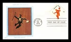 US COVER THEATER AMERICAN DANCE FIRST DAY ISSUE WESTERN SILK CACHET