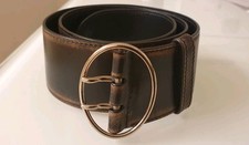 Orig.  NEU sehr rarer PRADA  Gürtel Gr. 75  cm braunes Leder orig. Geschenkbox 