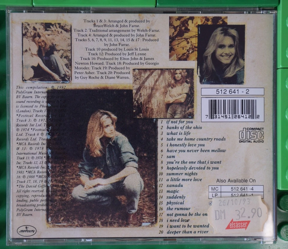 Olivia Newton-John - Back To Basics - The Essential Collection - Mercury - CD - Bild 2 von 4