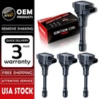 Pack of 4 Ignition Coil For Nissan Altima Cube Rogue Infiniti FX50 UF549