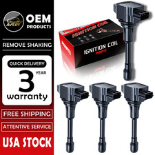 Pack Of 4 Ignition Coil For Nissan Altima Cube Rogue Infiniti Fx50 Uf549