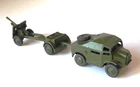 Dinky Toys 688 'TRACTOR, MUNITONS TRAILER & FIELD GUN'  1:43 Vintage Diecast VGC