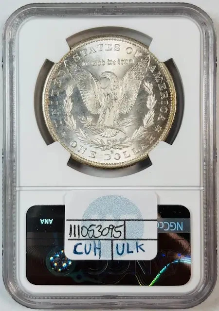 Dólar de plata Morgan 1880 S NGC MS-67 Foto 2 de 2