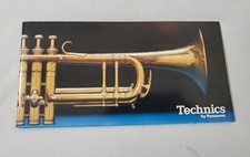 Technics Panasonic Vintage 1980s Catalog Brochure Booklet - Hi Fi Audio Promo