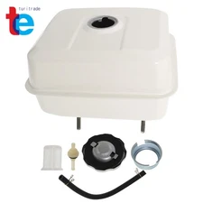 Fits For Honda GX340 11HP GX390 13HP Fuel Tank Chrome Gas Cap Fuel Filter 6.4L