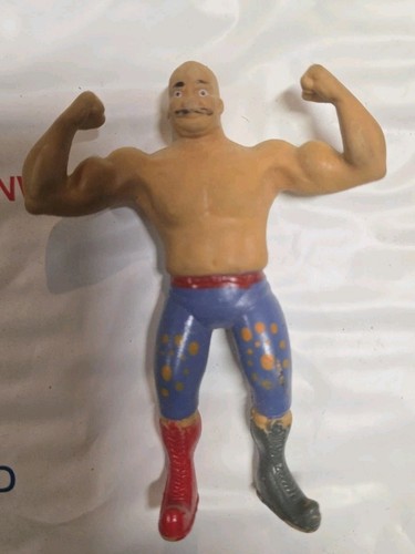 WWF LJN WRESTLING SUPERSTARS IRON SHEIK ERASER WWE...