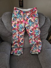 Girls BURTON Snowboard Ski SNOW PANTS Size XL US 14/16 Sugar  Spice DryRide