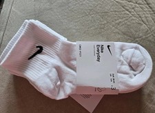Nike Everyday Dri Fit Ankle Cotton Cushioned Socks 3 Pairs