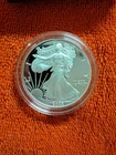 2005 1oz Proof American Silver Eagle With Box And Coa