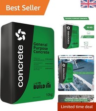 High-Strength General Purpose Concrete 20kg - DIY Ready Mix for Paths, Patios...