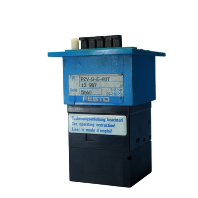 Festo PZV-S-E-AUT / PZVSEAUT 13987 Analog Signal Counter 2-8 bar - Used