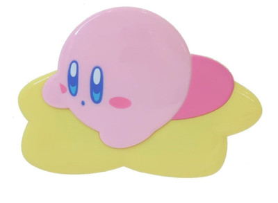 Hoshi no Kirby Compact Mirror w/comb Star Kirby Warpstar Licensed Japan Nintendo