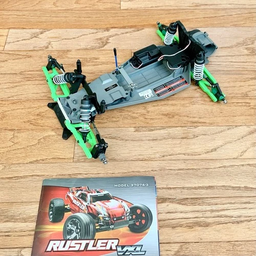 Traxxas Rustler Speed Build - Clean! GTR Shocks, Wide Track, Steel Axles, & More