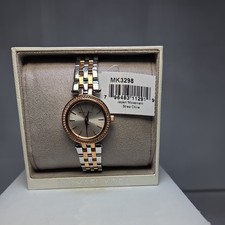 Michael Kors MK3298 Darci Silver Dial Two Tone Stainless Steel Women's Watch
