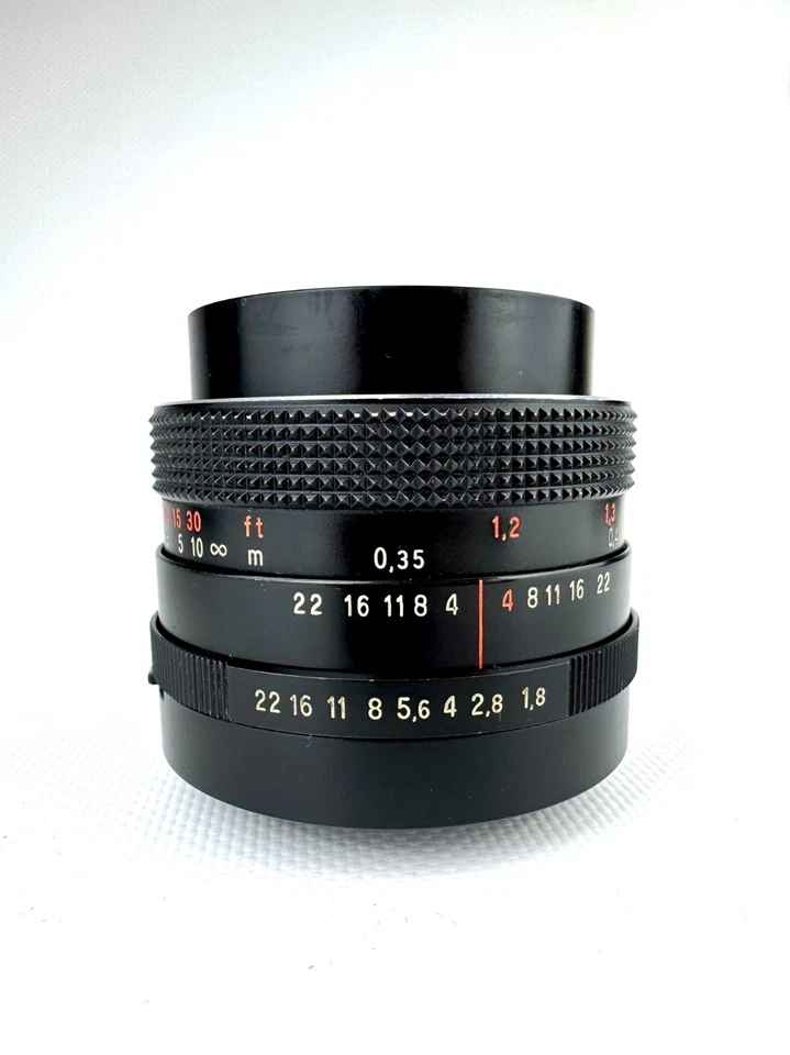 Carl Zeiss Jena MC Pancolar portrait lens 50mm f/1.8 Mount M42 - Image 4 of 4