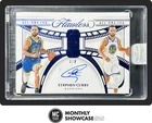 STEPHEN STEPH CURRY 2023-24 PANINI FLAWLESS #ALL-SCY ALL-NBA INK AUTO BLUE 3/8