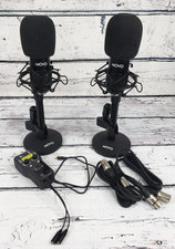 Movo PC-M6 Universal Cardioid Podcasting Microphones Bundle