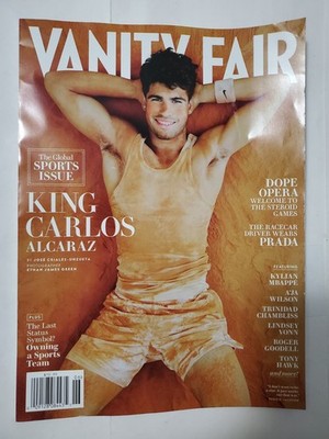 Vanity Fair Magazine June 2026 Carlos Alcaraz Global Sports Issue READ DESC+PICS