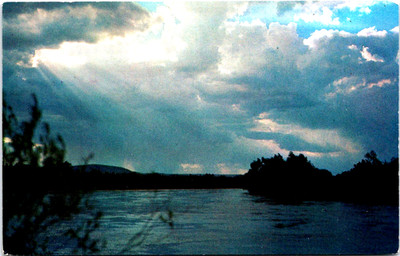 Postcard Texas The Mighty Rio Grande River The River of Destiny