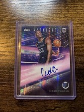 2025 Topps Midnight Cedric Coward #RHS-CC Rookie Horizon Signatures On Card