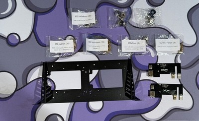 Tecmojo 2pcs Micro HDMI to HDMI Adapter Board, with SBC Shelf (1U)