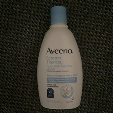 Aveeno Eczema Therapy Moisturizing Cream, 12 oz Read Description 