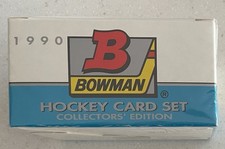 1990-91 Bowman Tiffany NHL Hockey Set 1873/3000 Mint