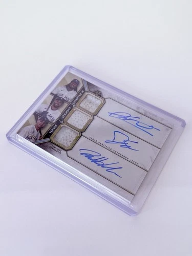 2024 Topps Triple Threads GUERRERO SPRINGER VARSHO Touch Em All Auto Relic /18