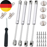 Gasdruckfeder GasdruckdäMpfer MöBel Gasfeder 100N 4Stk | Klappenbeschlag Gasdruc