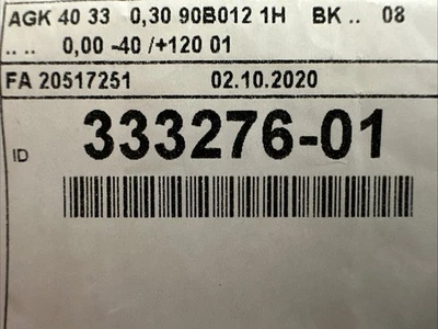 HEIDENHAIN output cable 0.30 meter ID 333276-01 new sealed in bag