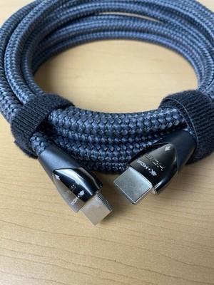 AudioQuest Carbon 4k+HDR 3M 9.8ft Braided High Speed HDMI Cable