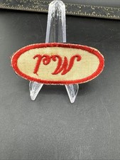 Vintage Name Patch Work Uniform Tag Shop Worker