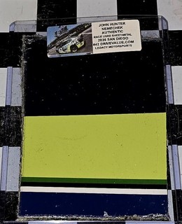 JOHN HUNTER NEMECHEK RACE USED COMPOSITE 2026 SAN DIEGO #42 DRIVE VALUE JHN05