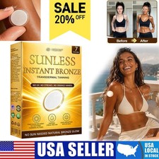 Sunless Natural Glow Tanning Microdarts Patch Enhances Natural Tan 2026 New