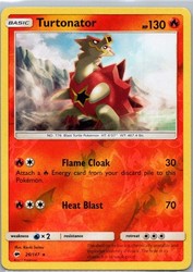 Turtonator 26/147 Reverse Holo Rare - Burning Shadows