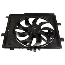 Engine Radiator Condenser Cooling Fan Assembly Replacement for Nissan Versa AT