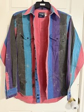 Wrangler Brushpopper Western Vintage Shirt 15.5-35 Medium