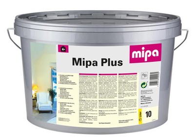 Mipa Plus,rationelle, gut deckende Wand- und Deckenfarbe,10 Liter