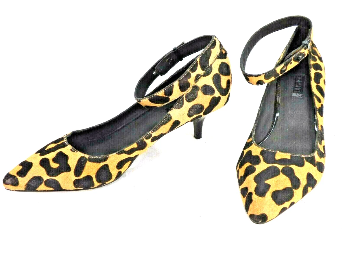 Leopard pony hair clearance heels
