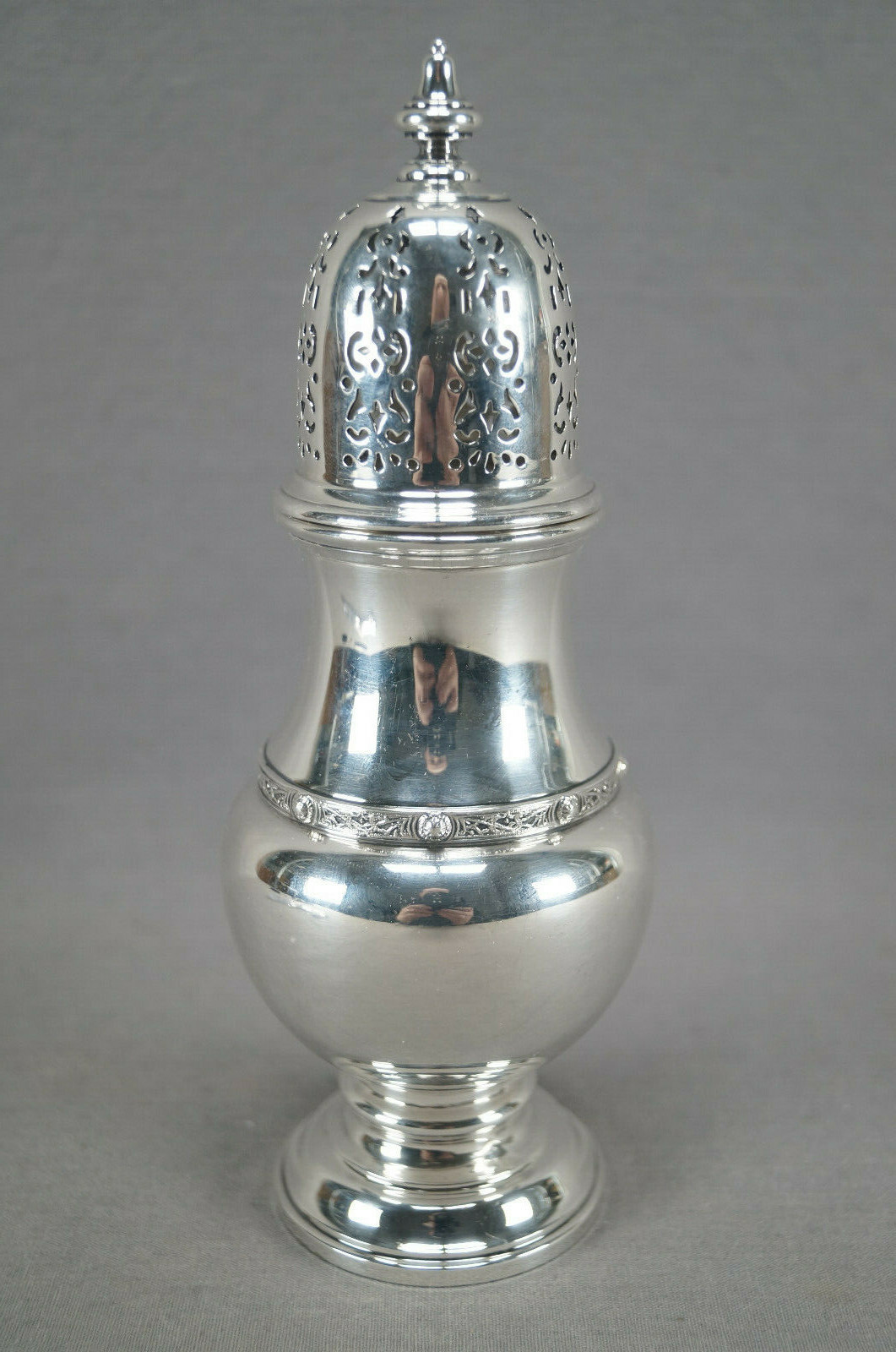Adie Brothers LTD Birmingham Sterling Silver Circa 1955 Muffineer Sugar