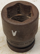 Snap-On 1-13/16" Socket 1-1/2" #5 14 Spline Drive 6PT IMS-587 listing A