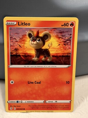 litleo pokemon card value 139/132 Mega Evolution have for your premier collection. Pokmon TCG Litleo Evolving Skies
