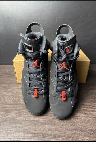 Size 10M - Jordan 6 Retro Mid "Infrared" **PRE-OWNED** NO BOX (2019) - Picture 3 of 6