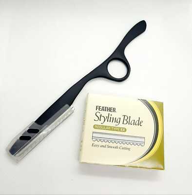 Styling Razor Effiliermesser Thinning Shaper.Feather Stylingklingen 10 x Blades