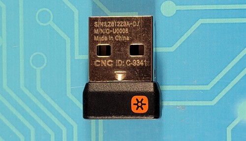 Logitech USB Nano Unifying Receiver for Mouse Keyboard C-U0008 - Picture 8 of 9