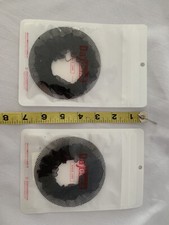 Lot of 2 Reusable Ballet Dance Hair Nets Black One Size