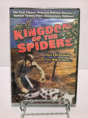 Kingdom of the Spiders (DVD, 2002) William Shatner 1977 Full Frame All Regions